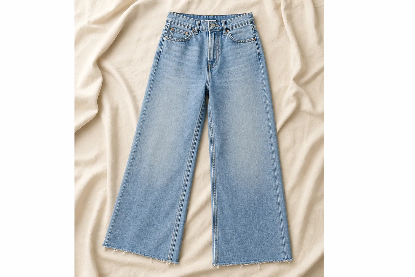 Wide-Leg High-Rise Jeans Muse