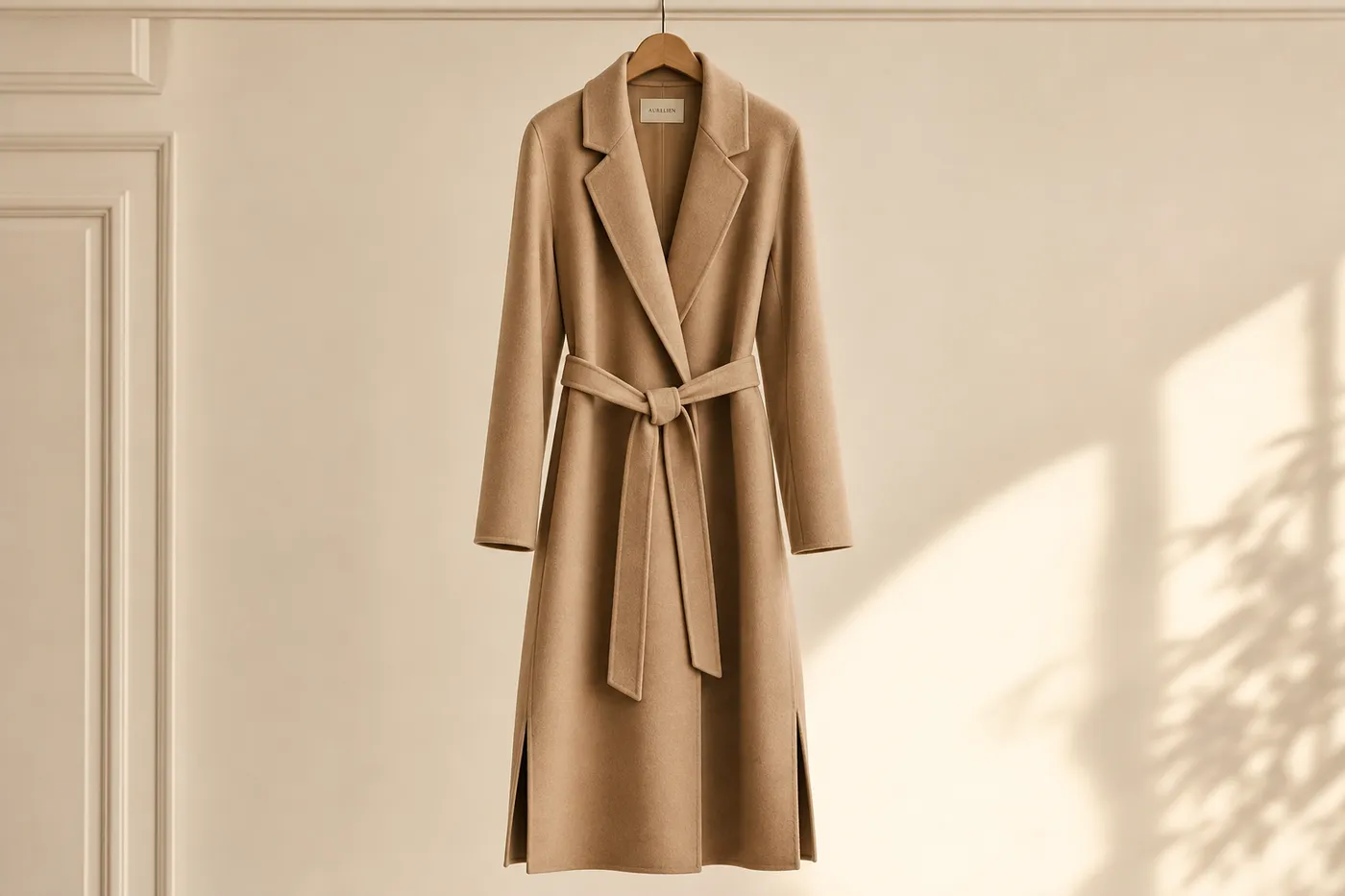 Belted Long Coat Signature