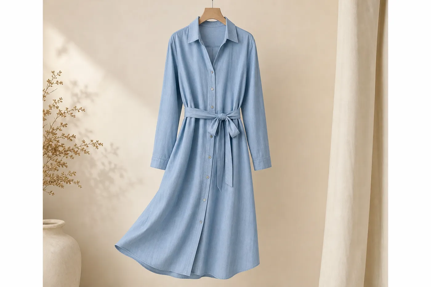 Cotton Shirt Dress Muse